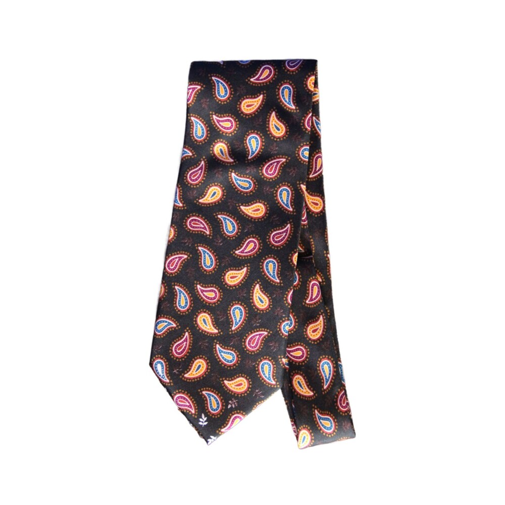 Vera Bradley Baekgaard Tie - Kensington Paisley - New In Box - Retired